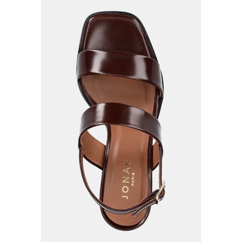 Jonak Кожени сандали Jonak VALMONT в кафяво 3600128 (3600128)