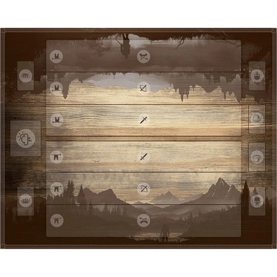 Herní podložka Gwint Geralt vs. Eredin