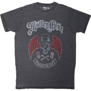 Mötley Crüe Skull Wings Black S Риза (MOTTEE69MDD01)