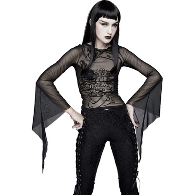DEVIL FASHION tričko dámske s dlhým rukávom TT124
