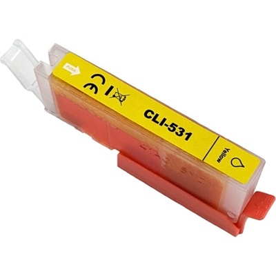 Canon CLI-531Y 6121C001 жълт (yellow) съвместими касети (6121C001)