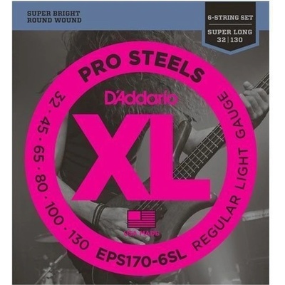 D´Addario EPS 170-6 Pro Steels Regular Light