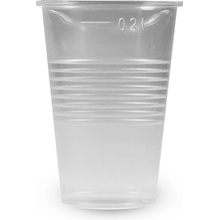 COpack Kelímek plastový průhledný 0,2l PP 70mm