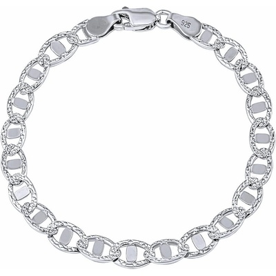 SILVEGO Stříbrný náramek Valentino - 5,7 mm KRM02392B