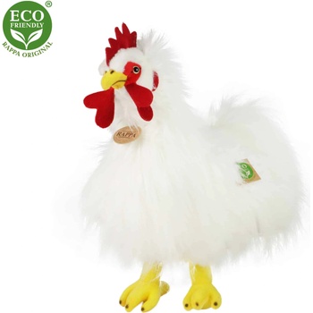 Плюшена играчка Бял петел, 33 см (8590687211230)