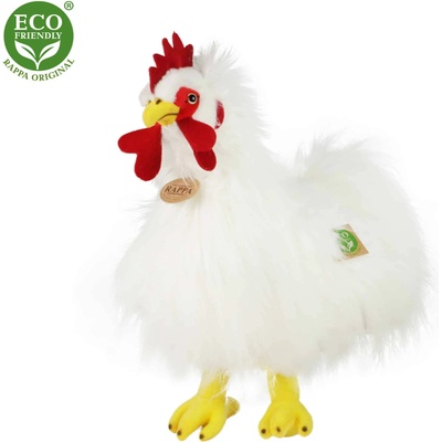 Плюшена играчка Бял петел, 33 см (8590687211230)