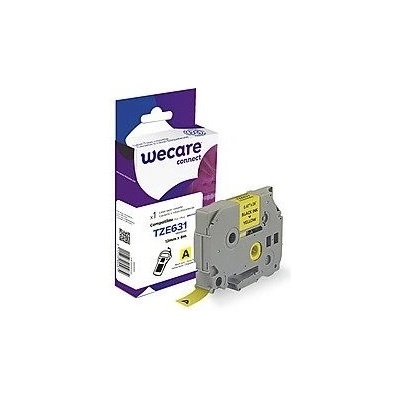 páska "wecare" BROTHER TZE131,TZ131 Black/Transparent,12mm*8m K80017W4