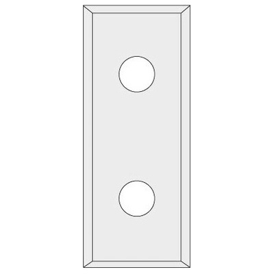 IGM N012 Žiletka tvrdokovová Z4 - 49,5x9x1,5 Lamino MDF_