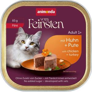 Animonda Vom Feinsten Пастет Adult - Пилешко и пуешко 85 g