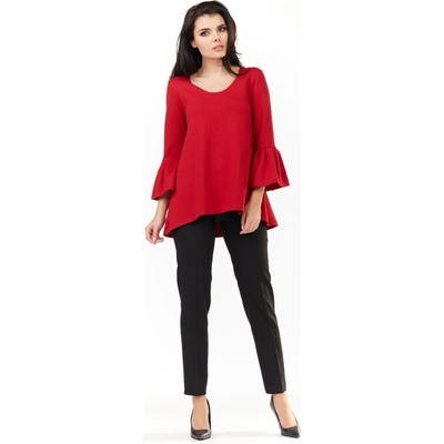 InfiniteYou Woman's Blouse M156 červená