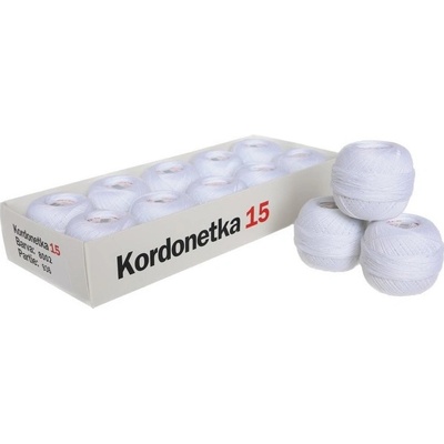 Vlna-hep Kordonetka bílá 15