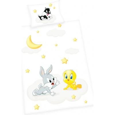 Herding obliečky Looney Tunes Baby 2414201 100 x 135 cm 40 x 60 cm