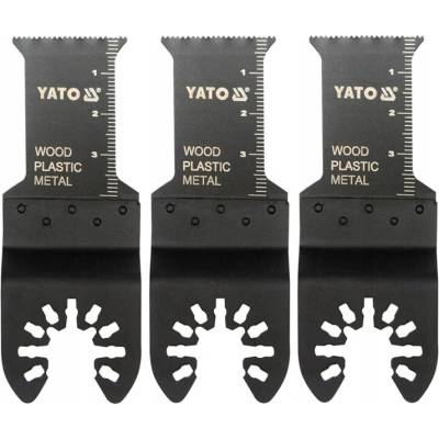 YATO Pílový list na ponor. rezy BIM, 28,5 mm (drevo, plast, kov), súprava 3ks