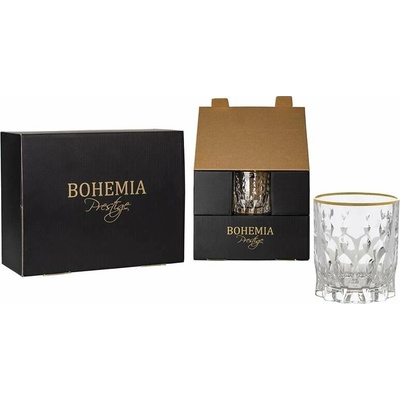 BOHEMIA PRESTIGE BOHEMIA PRESTIGE CONTE GOLD POHÁR NA WHISKY 6 x 340 ml