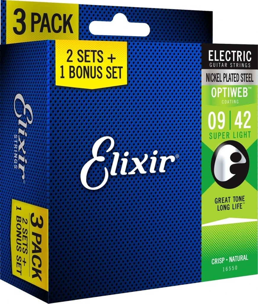 Elixir 16550 3-PACK