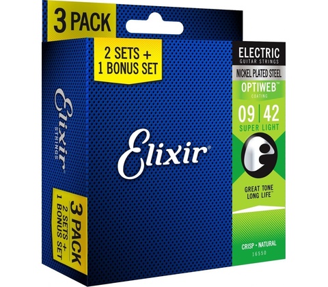 Elixir 16550 3-PACK