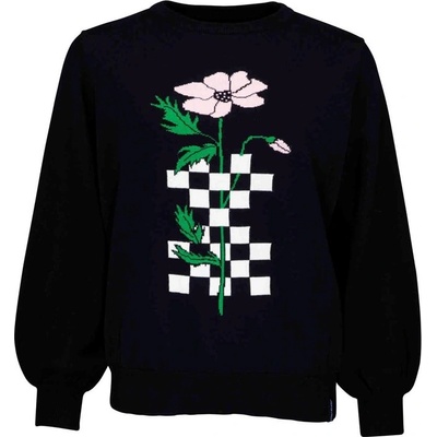 Santa Cruz Checkerbloom Knit Crew Black