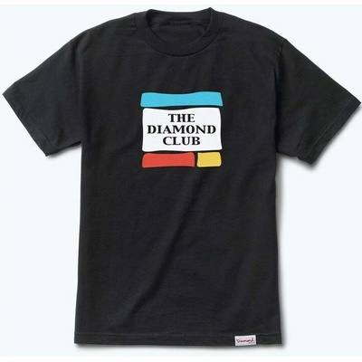 Diamond tričko Members Tee Black