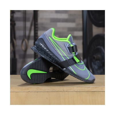 Nike Vzpěračské boty Nike Romaleos 4 grey green| – Zboží Mobilmania