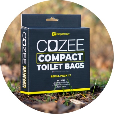 RidgeMonkey Náhradné Vrecká Do Toalety CoZee Compact Toilet Bags Refill Pack 5 ks