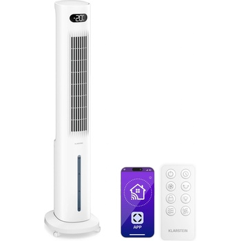 Klarstein Polar Smart Air Cooler с водно охлаждане | Практичен дизайн, интелигентно управление и работа ()