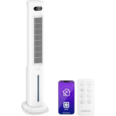 Klarstein Polar Smart Air Cooler с водно охлаждане | Практичен дизайн, интелигентно управление и работа ()