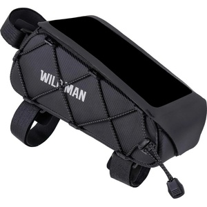 Wildman Чанта за рамка велосипедна wildman gx100, черна (gt000020)