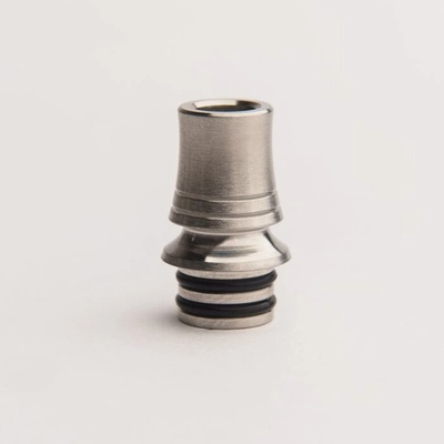 Centenary Mods Drip tip Grant Stříbrná broušená Brushed Silver