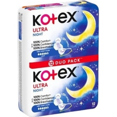 Kotex Ultra Night 12 ks
