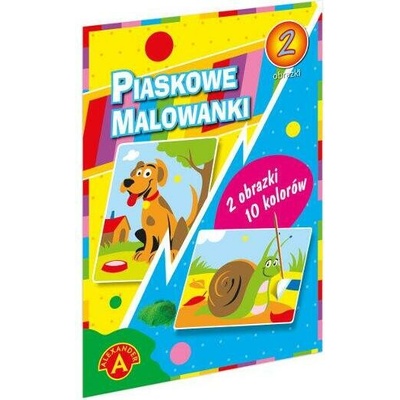 Piaskowa Malowanka Pies Ślimak