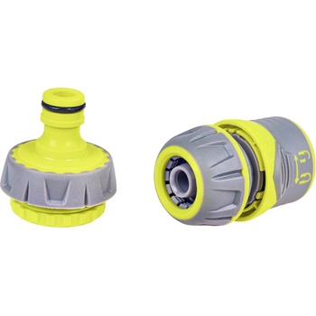 Gardex Tools Комплект конектор 1/2" със закл. и адаптер 1/2"-3/4"luxe gx