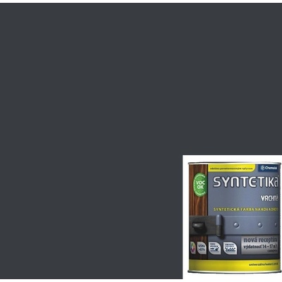Chemolak syntetická barva S2013 4,5L 1805 antracit
