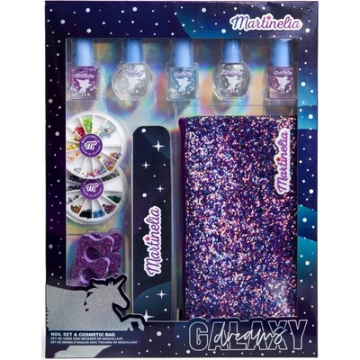 Aquarius Cosmetic Комплект за маникюр, Martinelia, Галактически мечти, 11 части (MA31155)