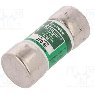 LITTELFUSE 0JTD045.T Pojistka: tavná; průmyslová; 45A; 600VAC; 300VDC; zpožděná; JTD