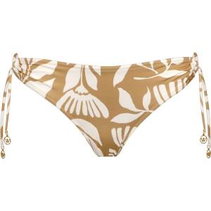 Watercult Дамско бикини долнище Watercult Women's Coastal Bohemia Bikini Bottoms No. 697 Bikini bottom - Sand / Cotton - размер 36 (EU) (150-6664-0111)