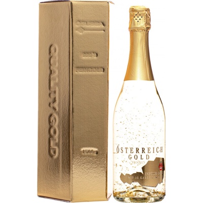 Österreich Gold 23k zlato suché 9,5% 0,75 l (kartón)