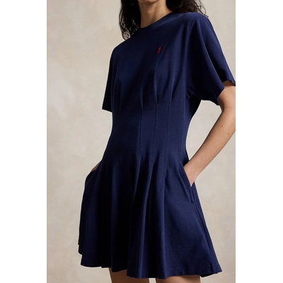 Ralph Lauren разкроена рокля от памук JERSY-KNT-DRESSES (211A96342004)