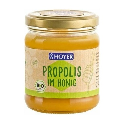 Hoyer Propolis v medu 250g bio BIO VEGETARIAN
