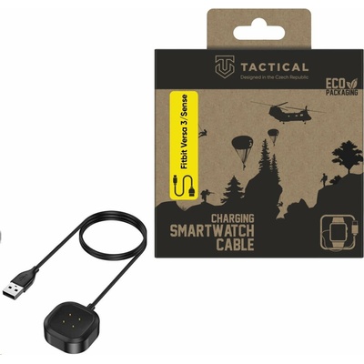 Tactical USB Nabíjecí kabel pro Fitbit Versa 3/Sense 8596311126680