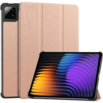 Vsetkonamobil 103517 LEATHER Zaklápací kryt pre Xiaomi Pad 7 / Pad 7 Pro / Pad 8 / Pad 8 Pro ružový