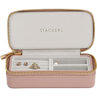Stackers Travel classic кутия за бижута, медно розова (76764)
