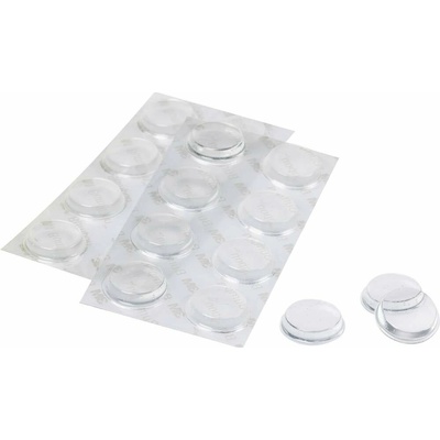 3M SJ 5344 MPCB podstavná nožka přístrojová samolepicí, kulatá transparentní (Ø x v) 19 mm x 4 mm 16 ks