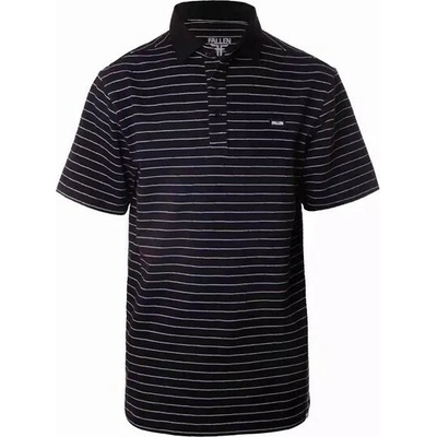 Fallen triko Polo Tee Stripe Black