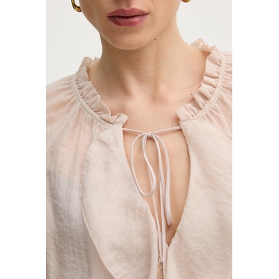 GUESS Блуза с волан женска MAELYS (W6GH28.W1844)