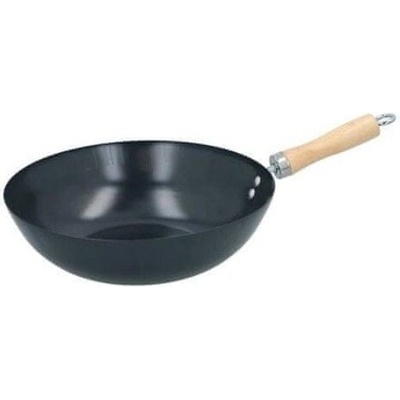 Alpina Ocelová pánev ED-224177 Wok s nepřilnavým povrchem 30 cm