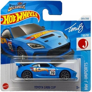Mattel Количка Toyota GR86 Cup 1: 64 (Hot Wheels) (26387)