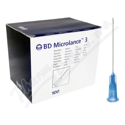 BD Microlance 3 inj.jehla 23G 0.6x40mm modrá
