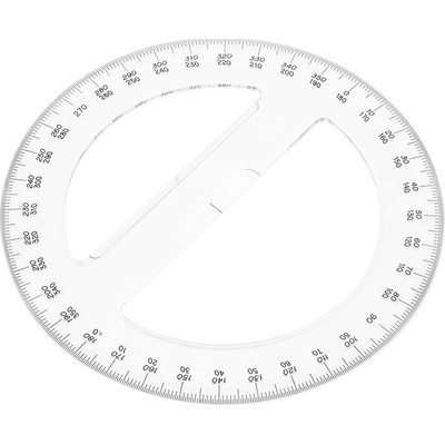Shinwa kruhový z číreho akrylátu 360° 150 mm 7662