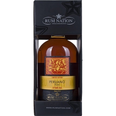 Rum Nation Peruano Rum 8y 42% 0,7 l (tuba)