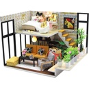 Dvěděti miniatura domečku Cynthiin prázdninový pokoj